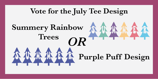 🎨 Help Us Pick the July Tee Design + Win a Free Shirt!