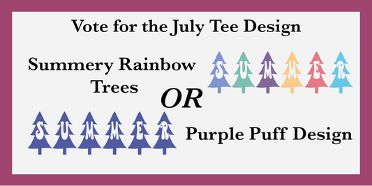 🎨 Help Us Pick the July Tee Design + Win a Free Shirt!