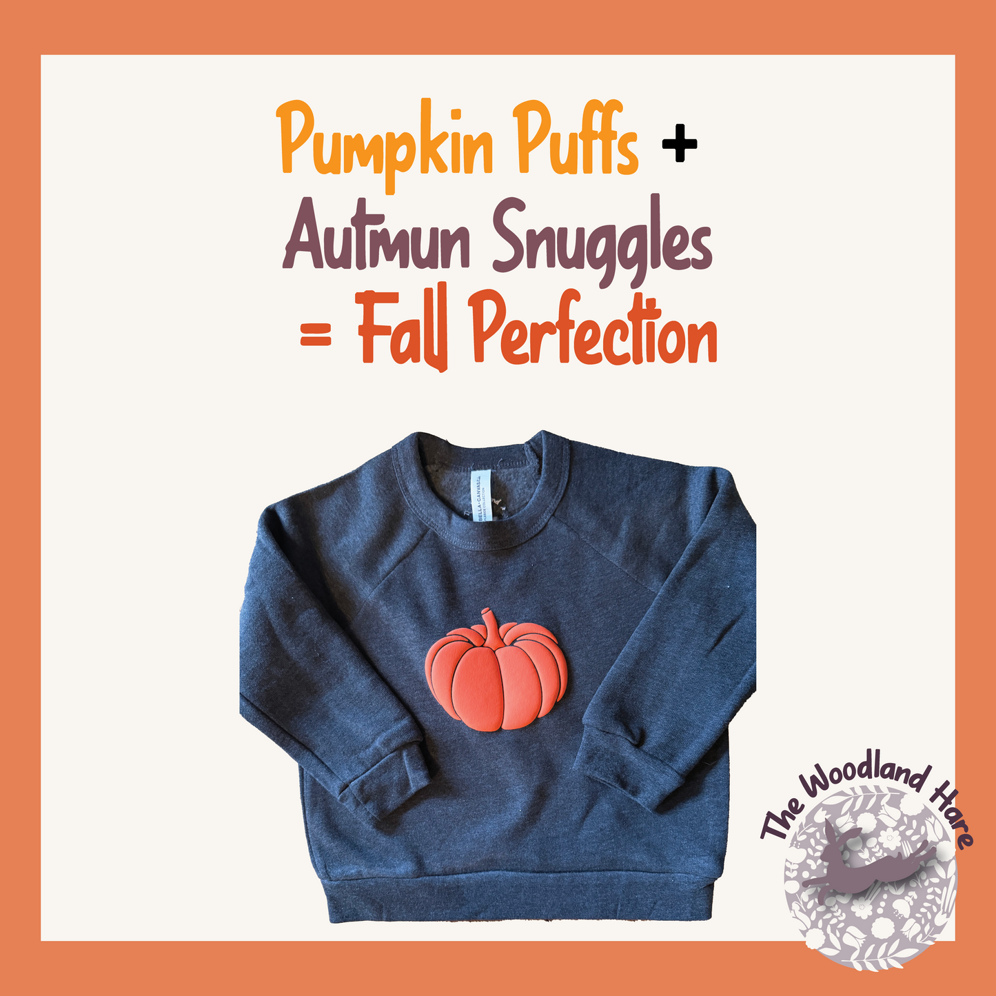 Puff Pumpkin Sweatshirt