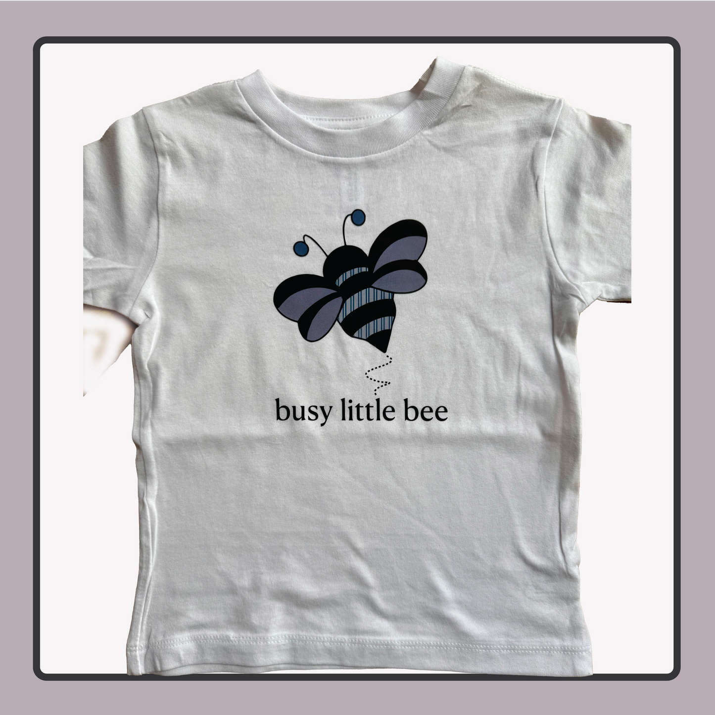 Busy Little Bee Short Toddler Tee