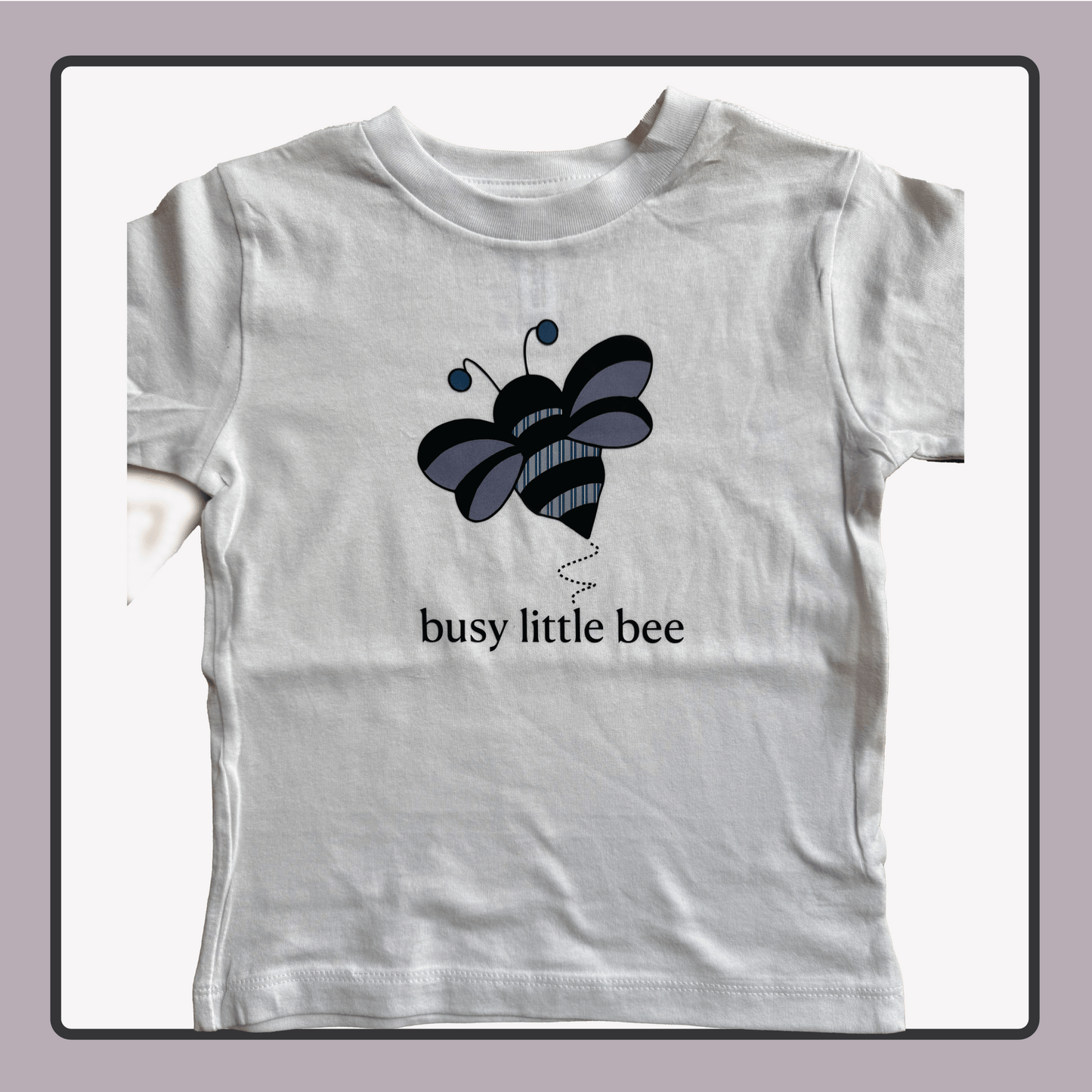 Busy Little Bee Short Toddler Tee