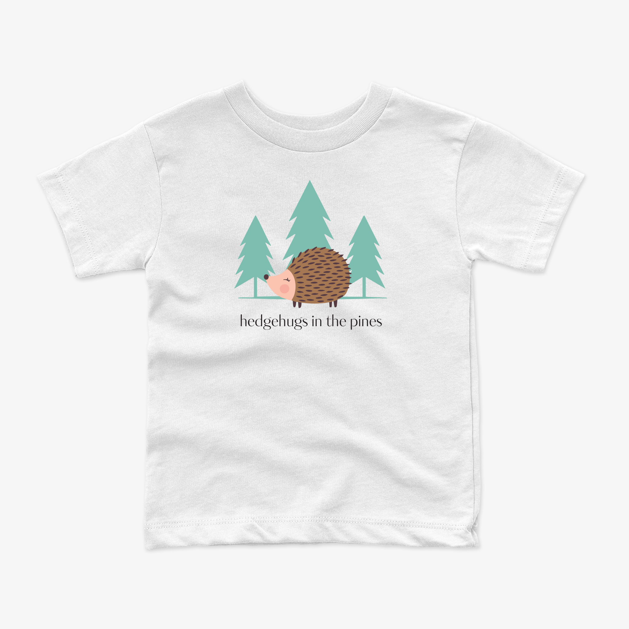 Hedgehugs in the Pines Toddler Tee