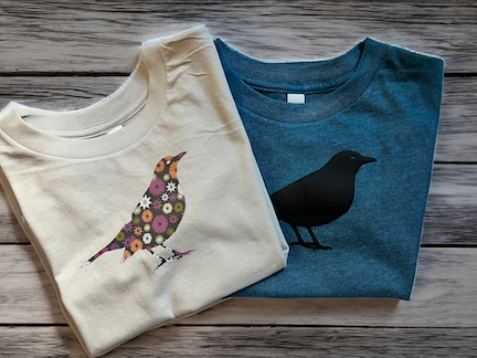 American Crow - Floral