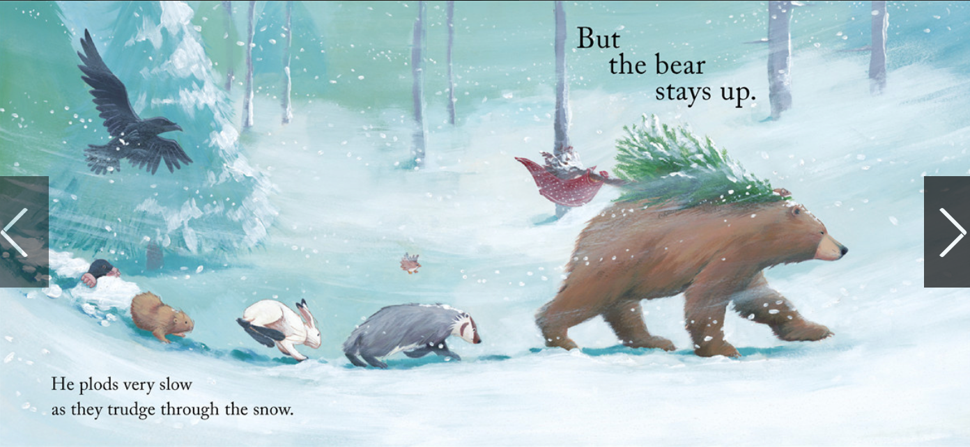 Bear Stays Up For Christmas