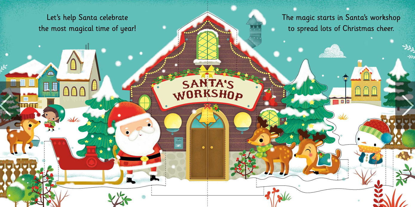 Let's Help Santa!: Pop-Up Book