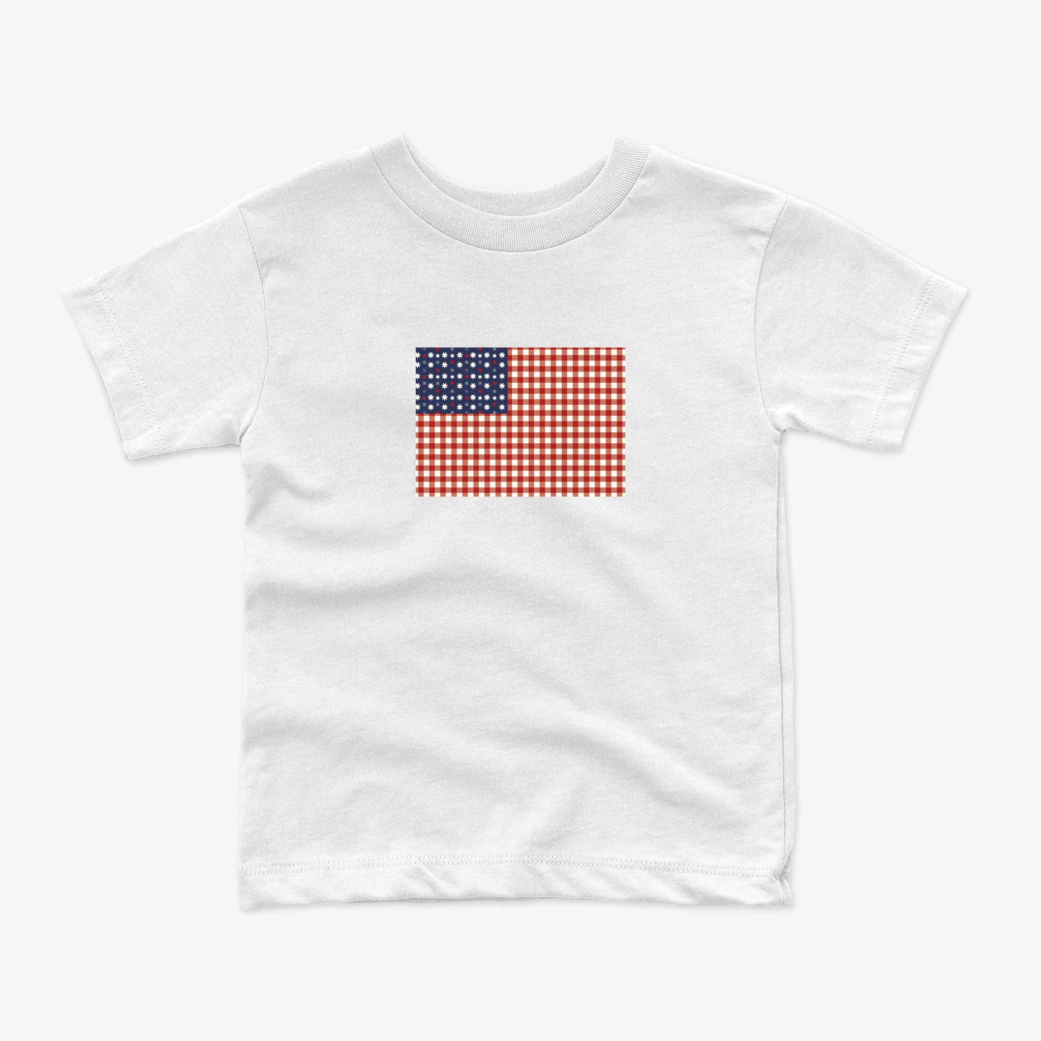 Stars, Stripes & Sweet Gingham – Toddler Tee