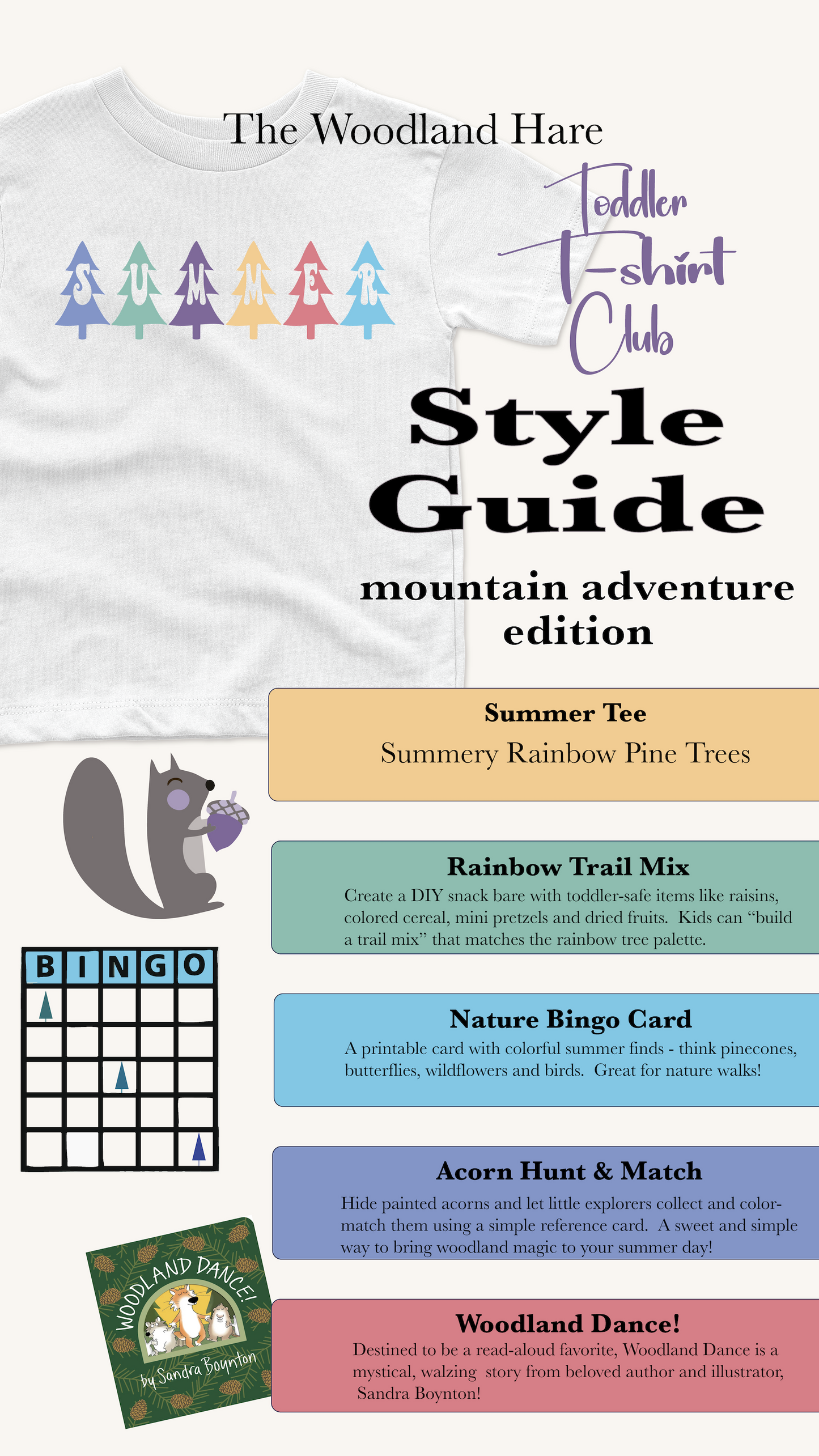 SUMMERY Rainbow Tee