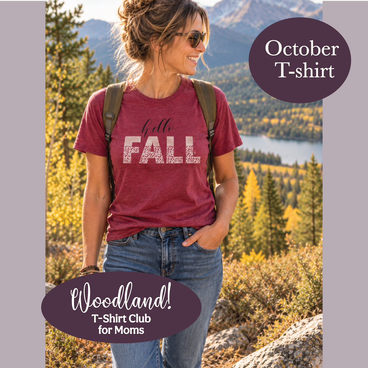 Woodland! T-Shirt Club for Moms