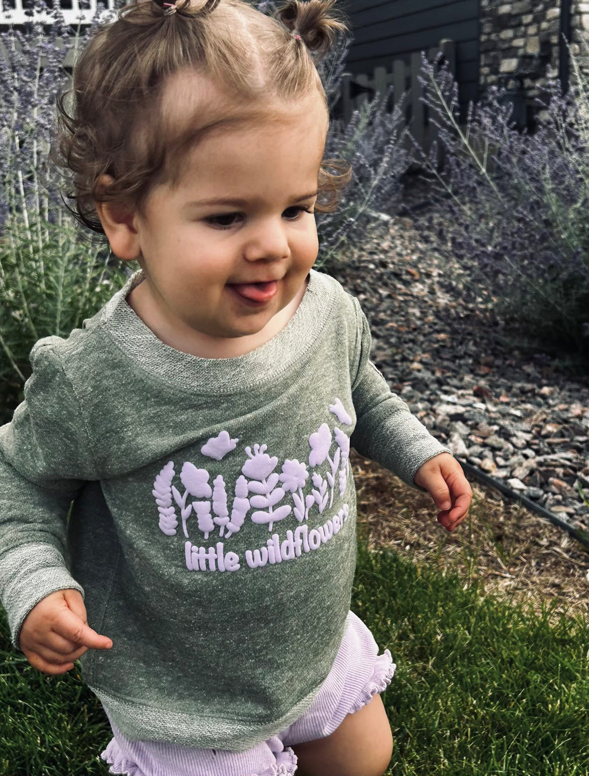 Little Wildflowers - Toddler Sweatshirt