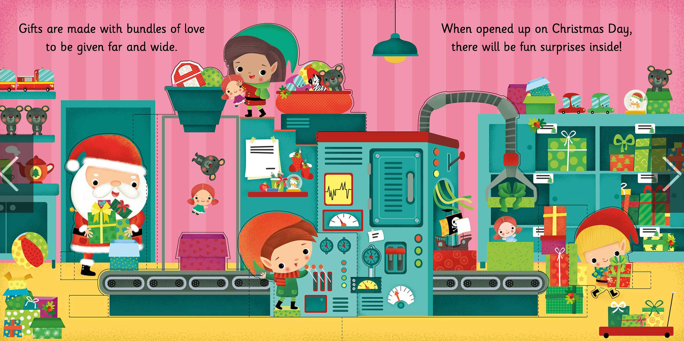 Let's Help Santa!: Pop-Up Book