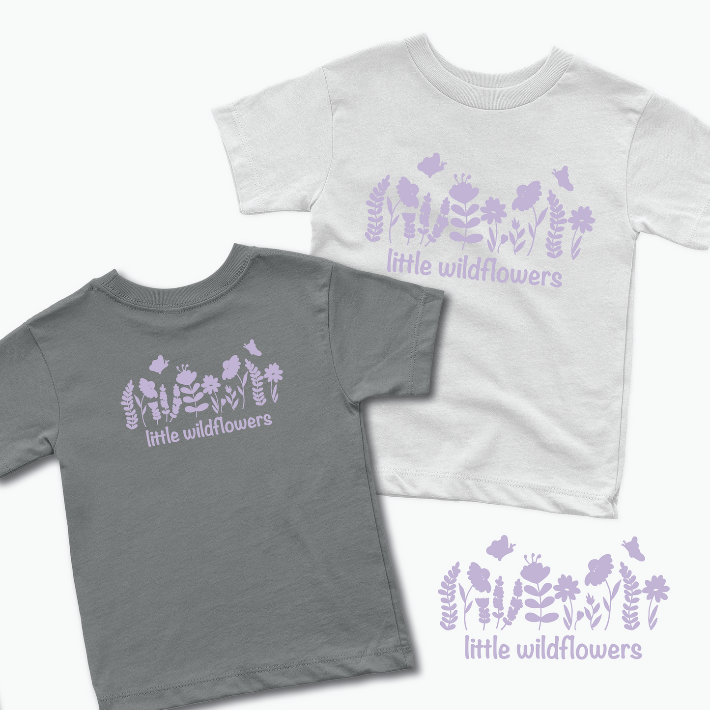 Wildflowers Puff Tee – Toddler Short Sleeve