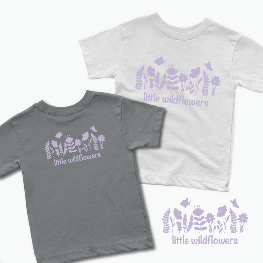 Wildflowers Puff Tee – Toddler Short Sleeve