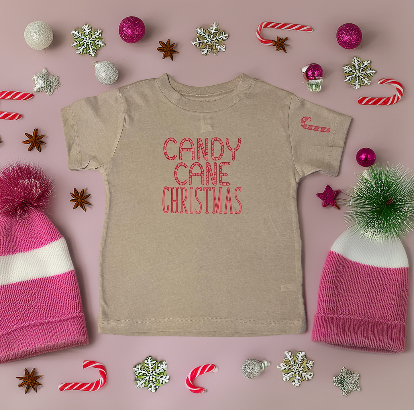 Candy Cane Christmas Tee