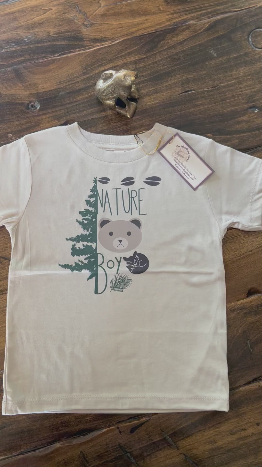 Nature Boy - Short Sleeve Toddler Tee